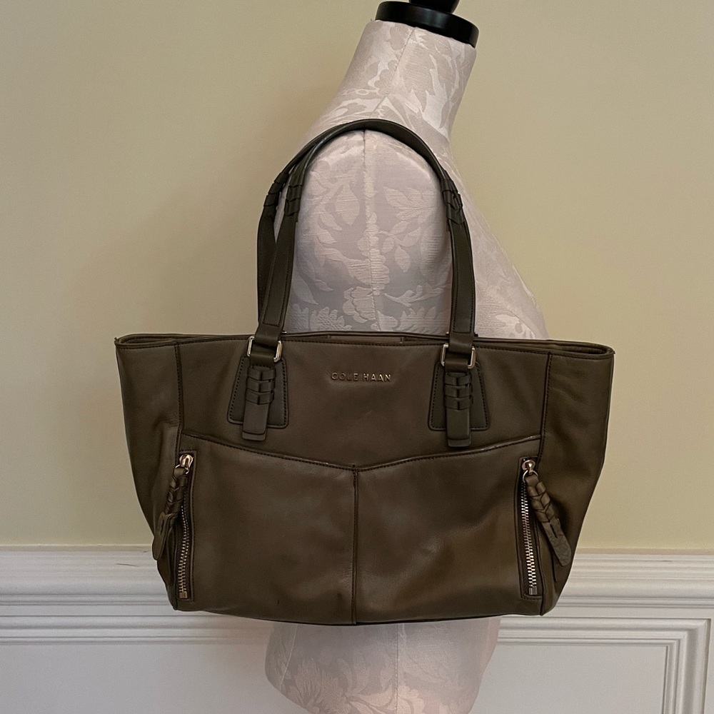 Olive Green Cole Haan purse